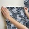 PrintFresh Tiger Queen Navy Peel & Stick Wallpaper